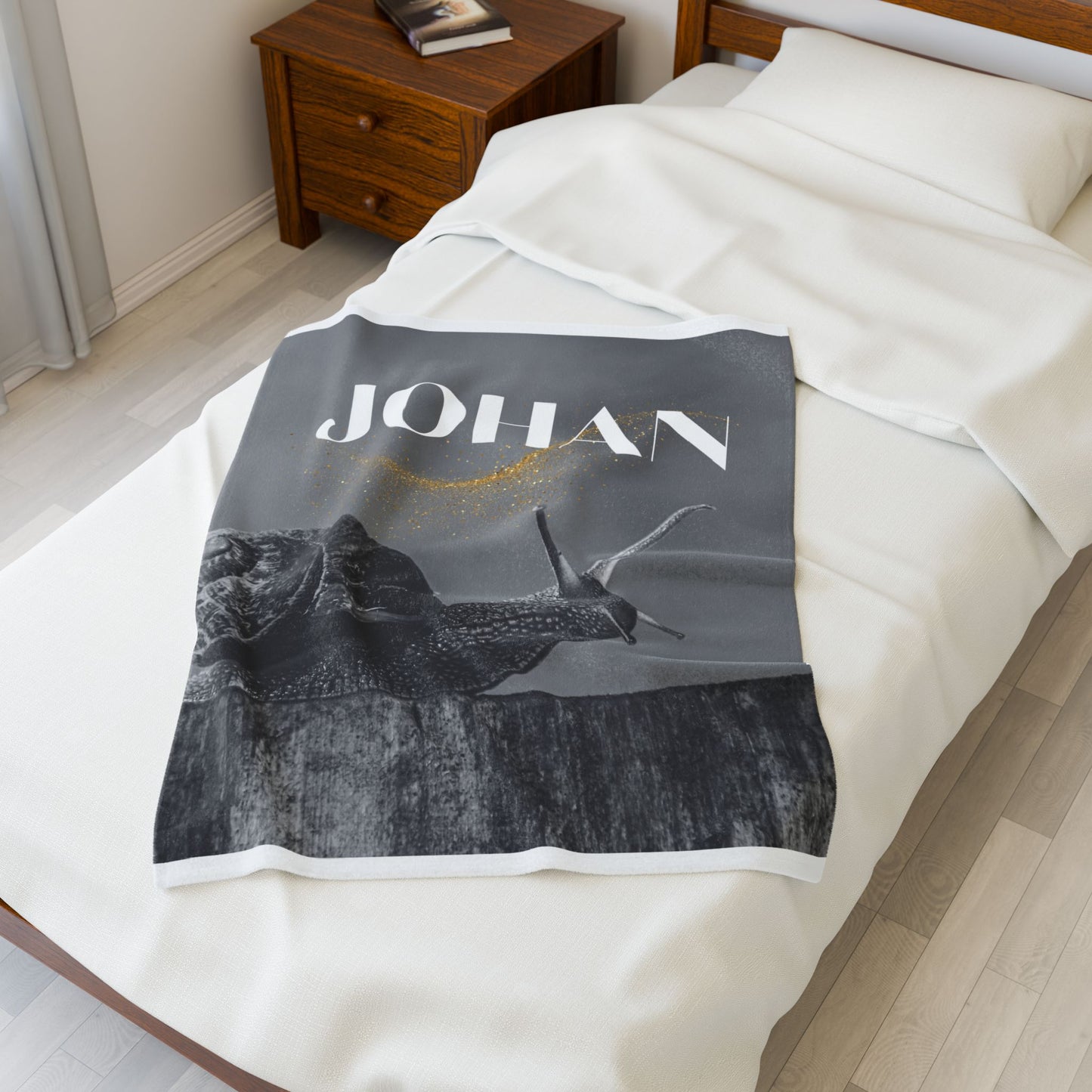 Personalized Velveteen Plush Blanket