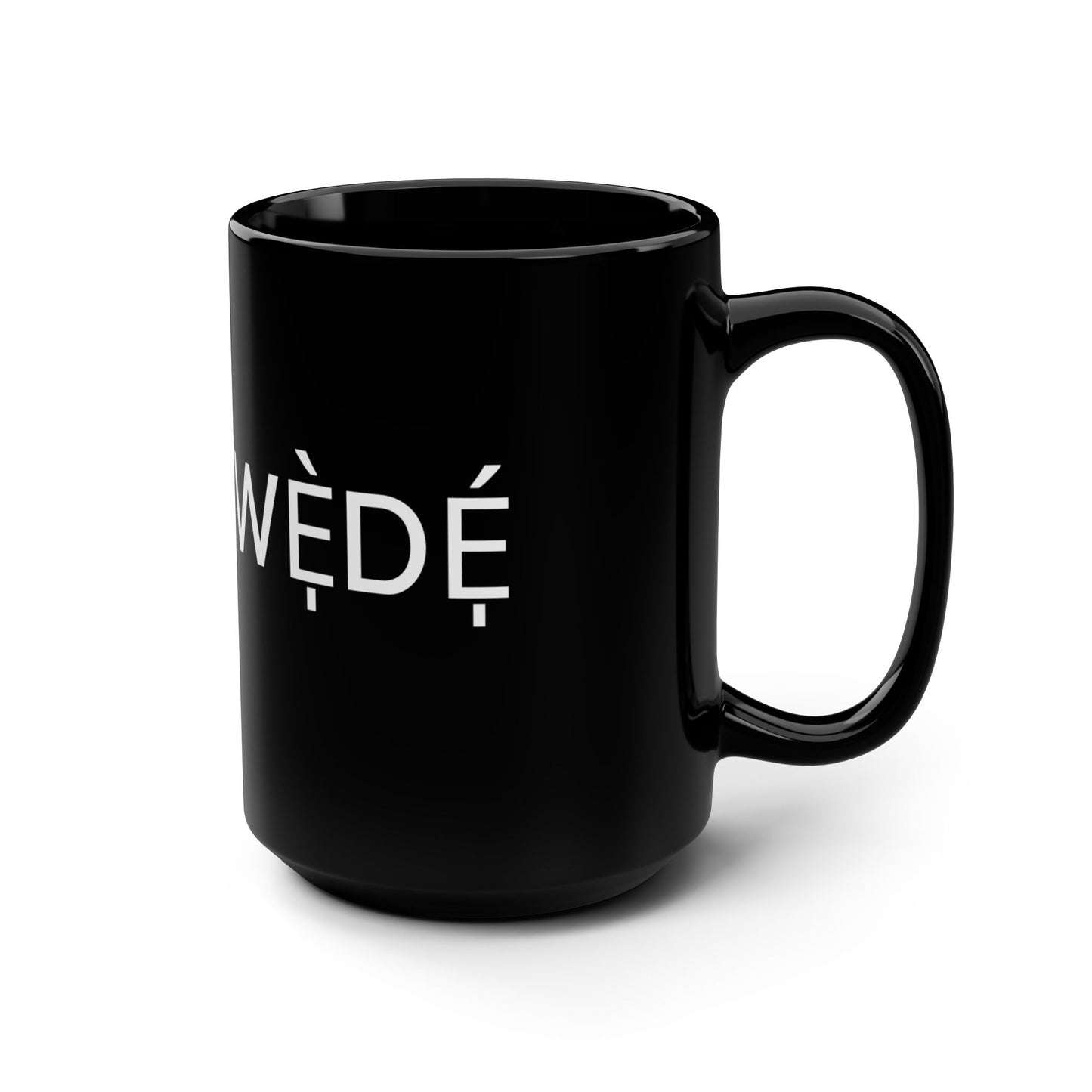 Black Mug, 15oz