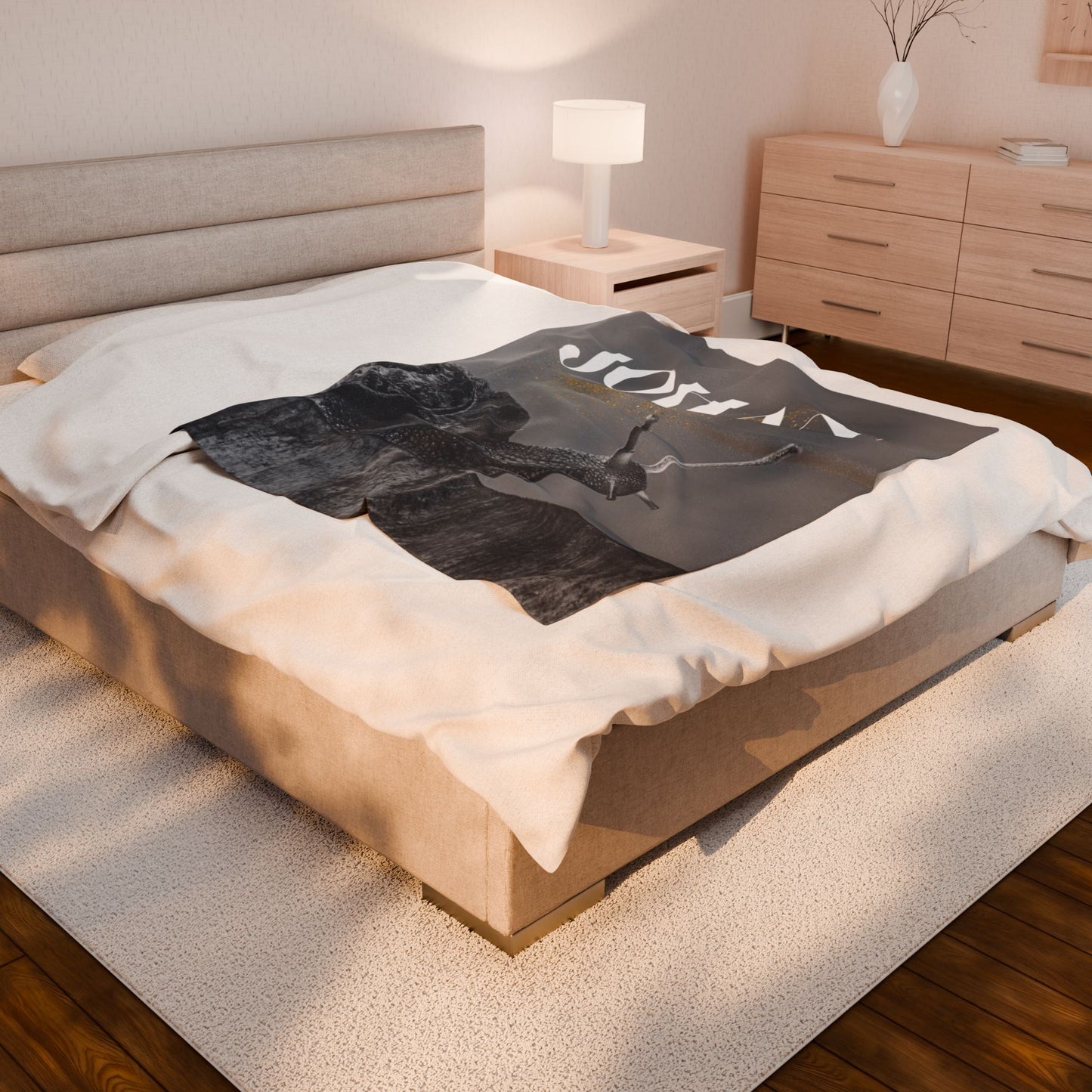 Personalized Velveteen Plush Blanket