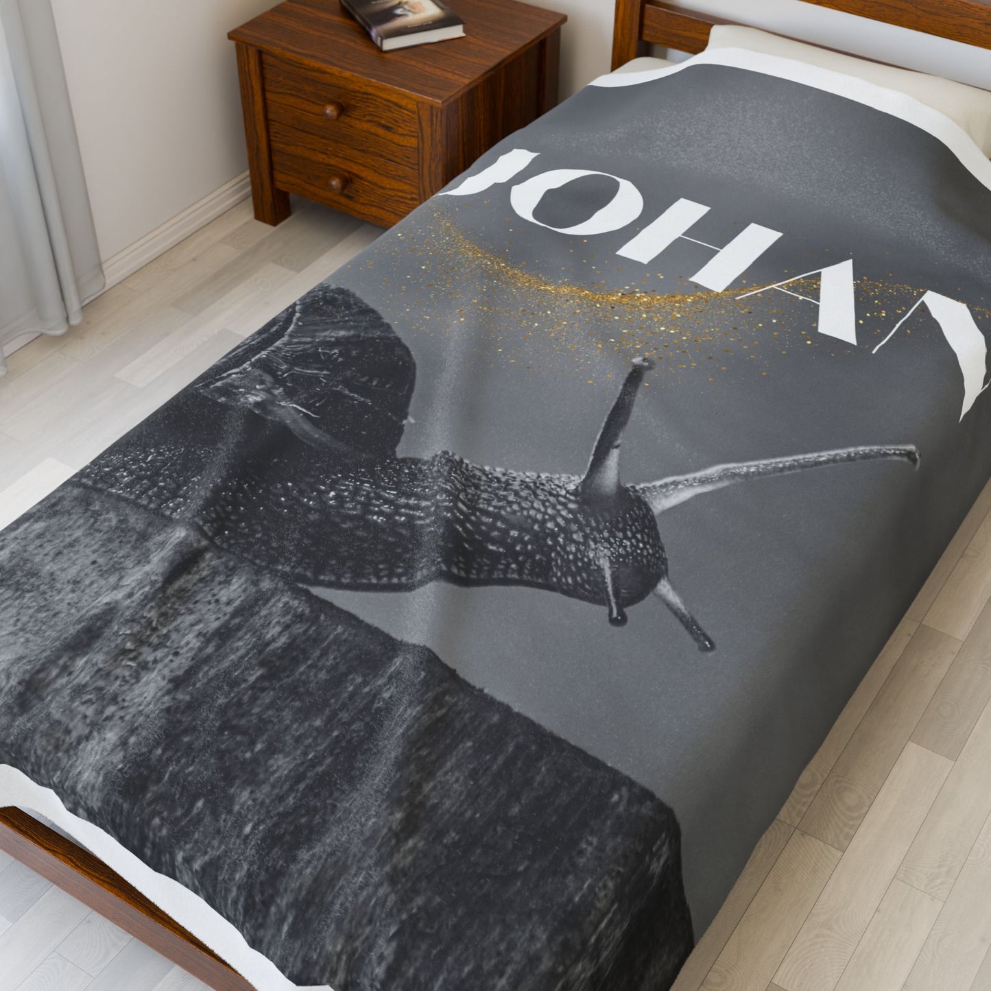 Personalized Velveteen Plush Blanket