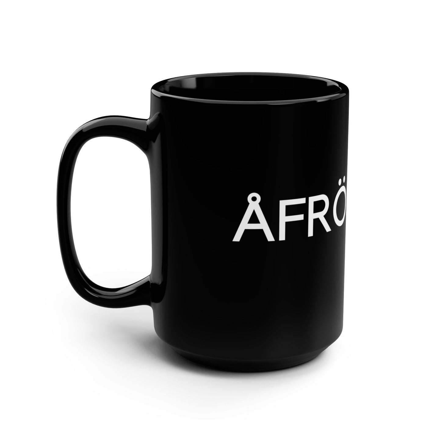 Black Mug, 15oz