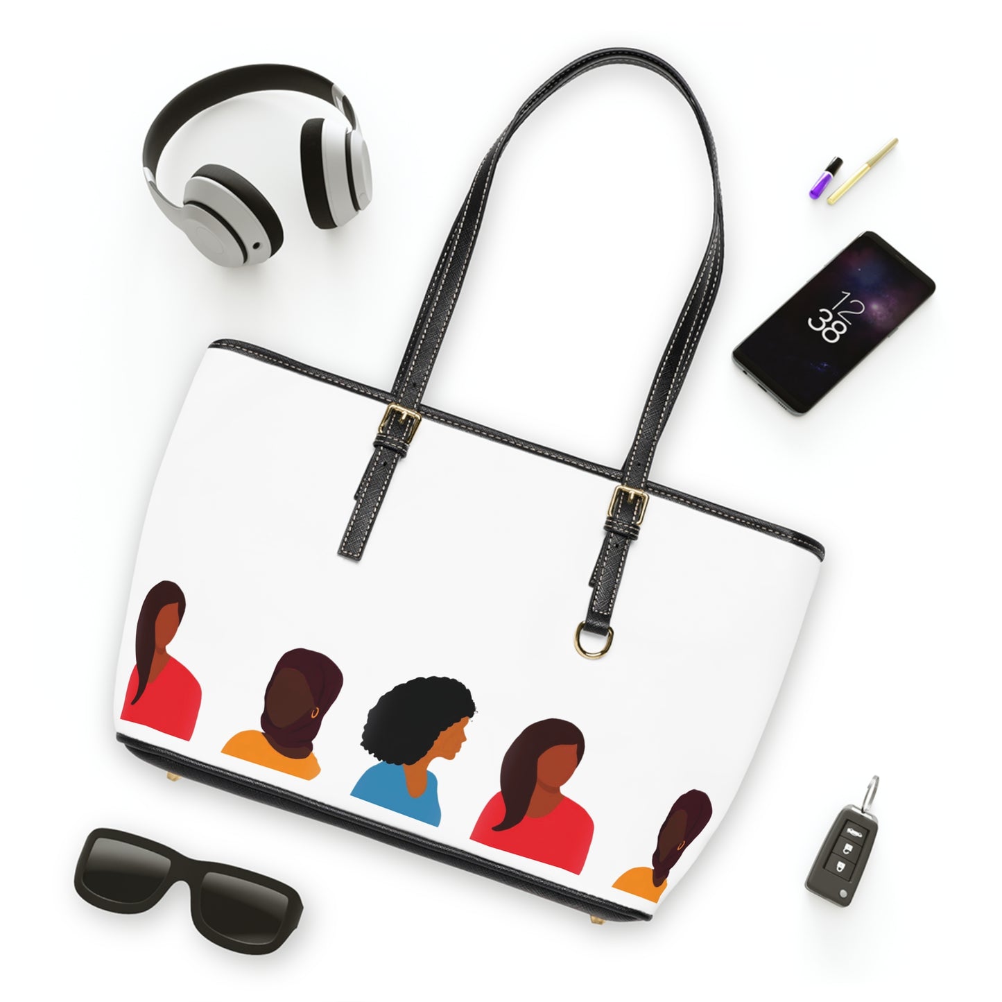 Chic PU Leather Shoulder Bag